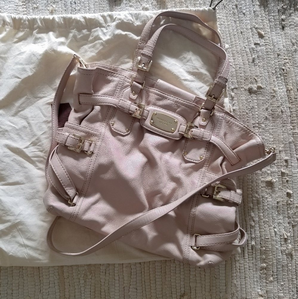 Baby pink MK bag